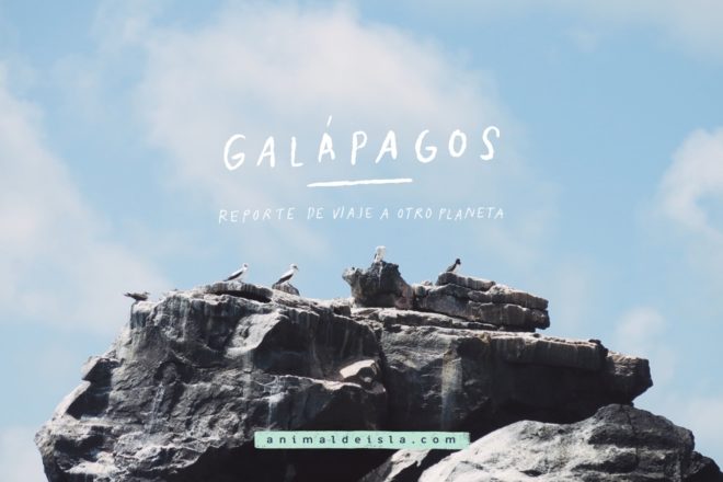 Galápagos: reporte de viaje a otro planeta