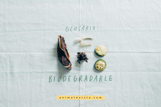 Glosario: Biodegradable